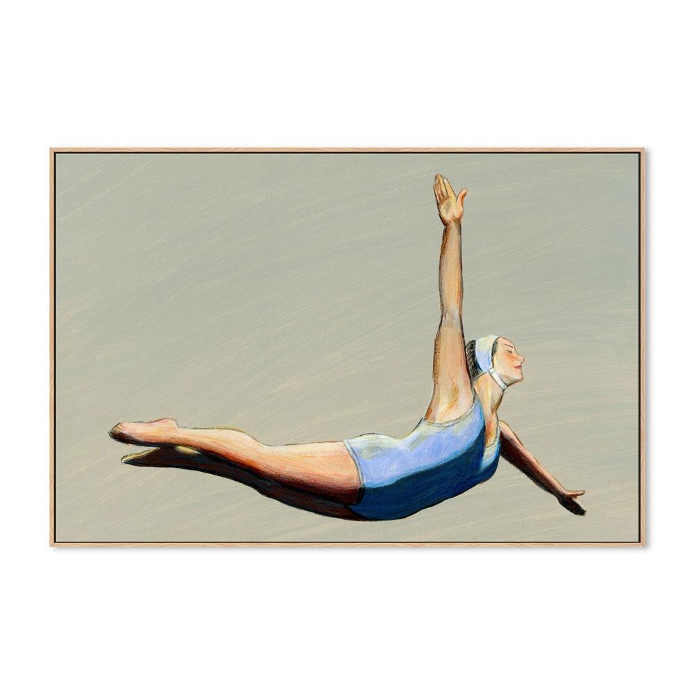 Periwinkle Diver-by-Sarah Morrissette-wall-art-print-canvas-poster-framed-Gioia