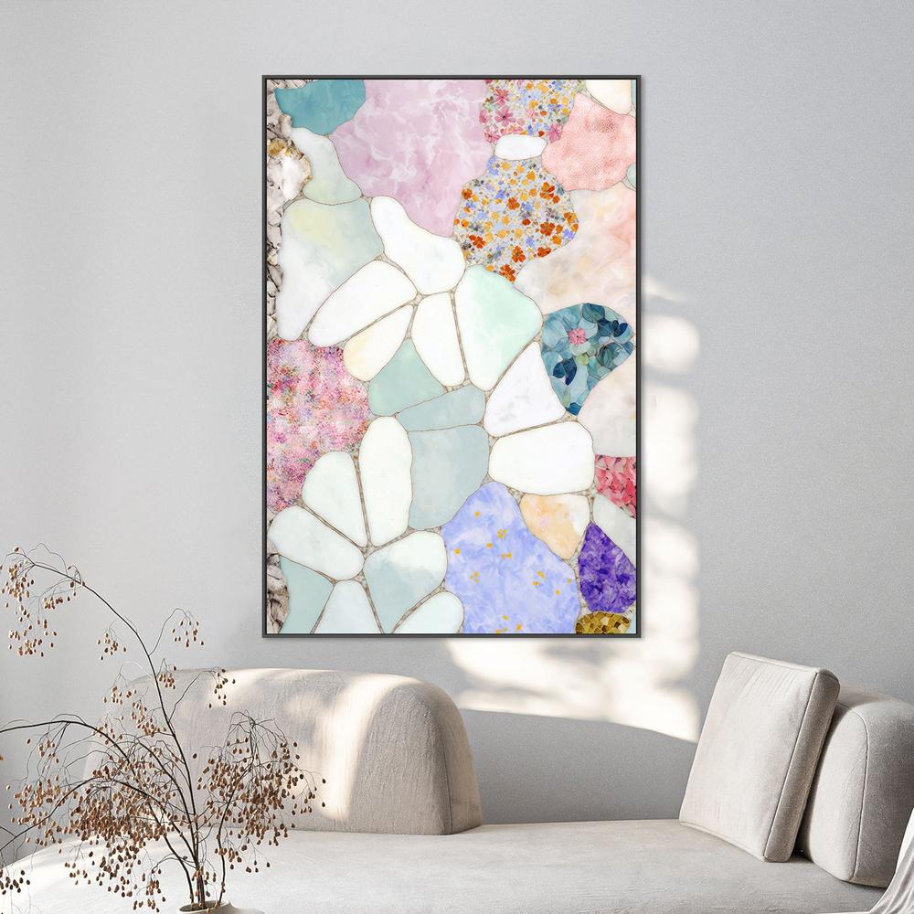 Petal Kaleidoscope-by-Treechild-wall-art-print-canvas-poster-framed-Gioia