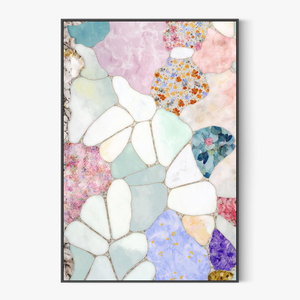 Petal Kaleidoscope-by-Treechild-wall-art-print-canvas-poster-framed-Gioia