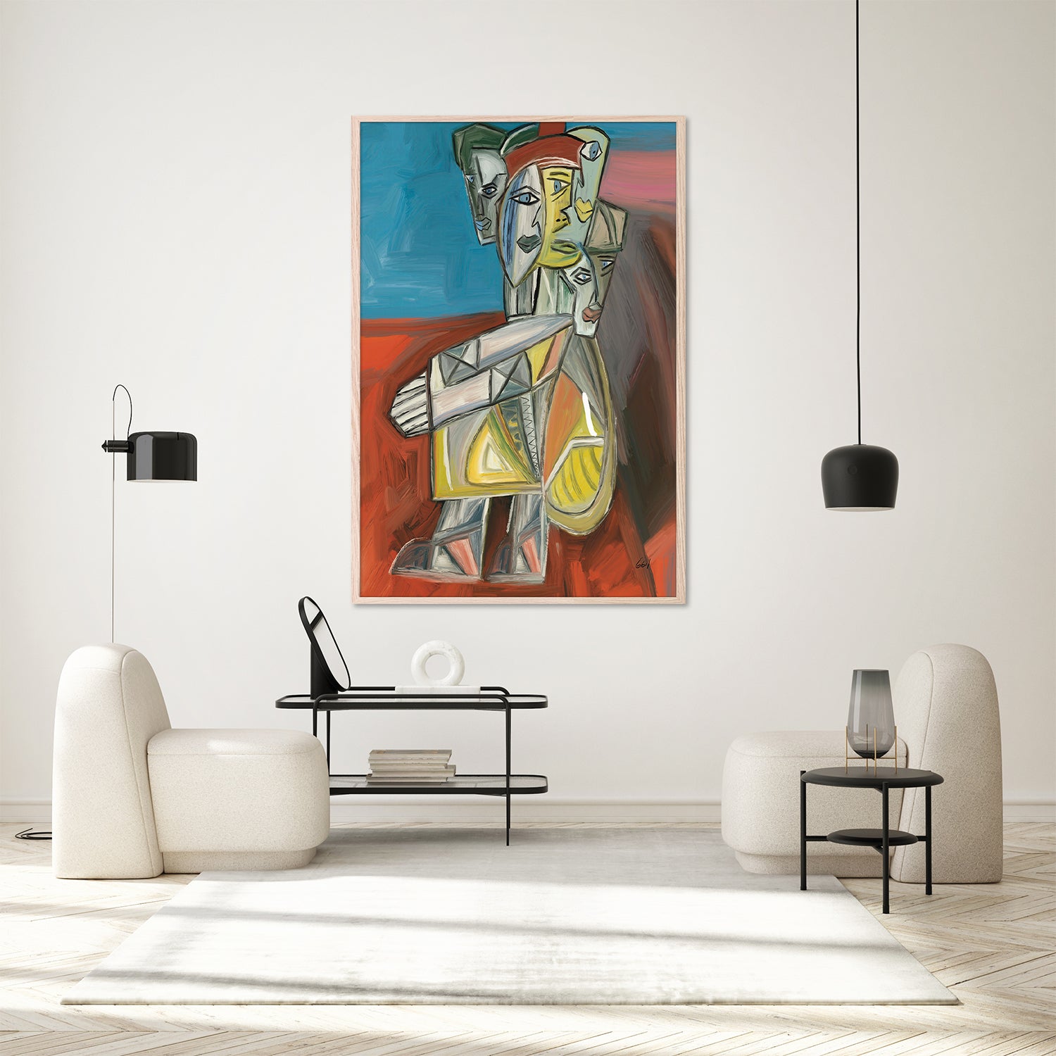 PICASSO-by-Giovanna Gil Alves-wall-art-print-canvas-poster-framed-Gioia