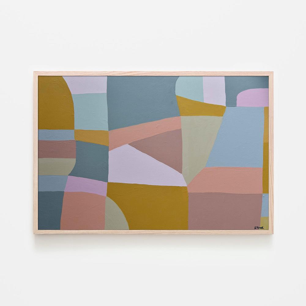 Pieces of Calm-by-Belinda Stone-wall-art-print-canvas-poster-framed-Gioia