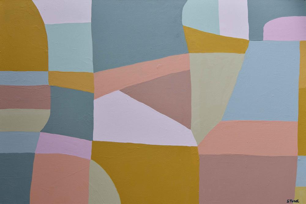 Pieces of Calm-by-Belinda Stone-wall-art-print-canvas-poster-framed-Gioia