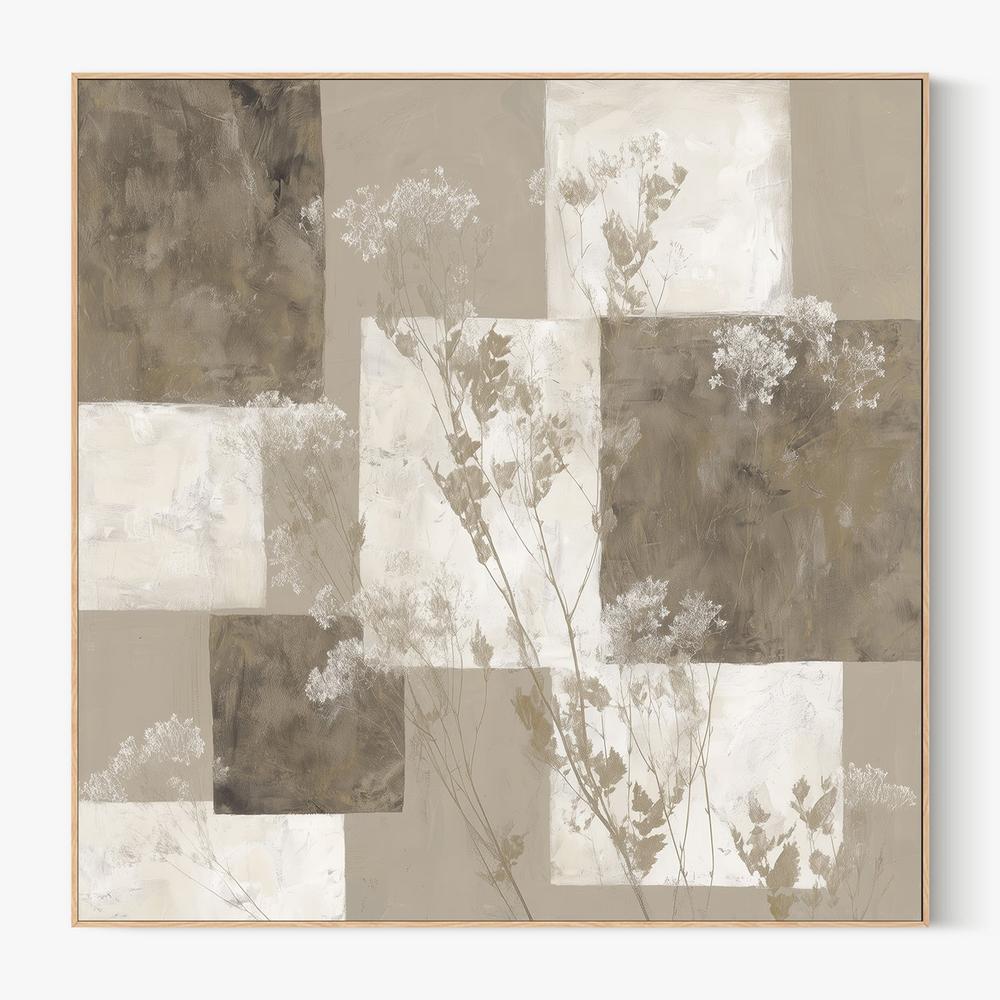 Pressed Wildflower Grid-by-Jordão de Abreu-wall-art-print-canvas-poster-framed-Gioia