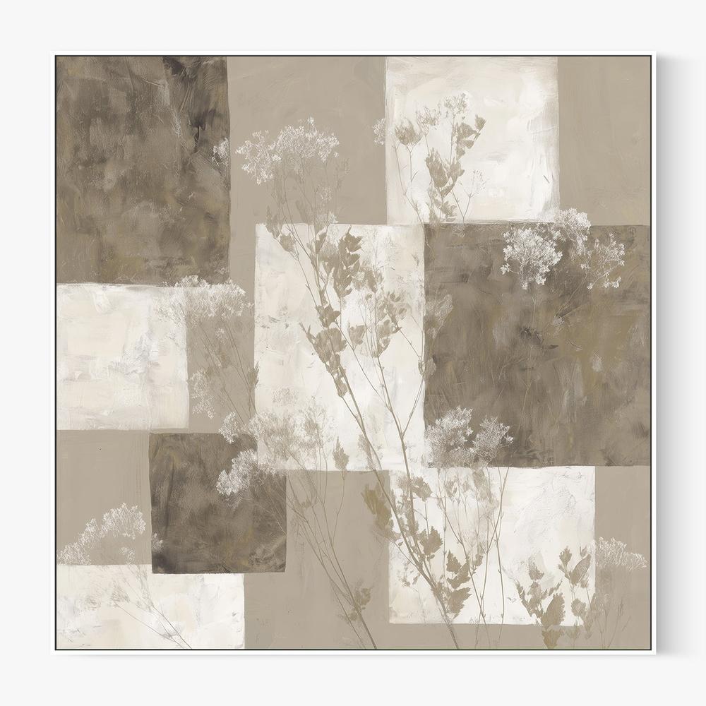 Pressed Wildflower Grid-by-Jordão de Abreu-wall-art-print-canvas-poster-framed-Gioia