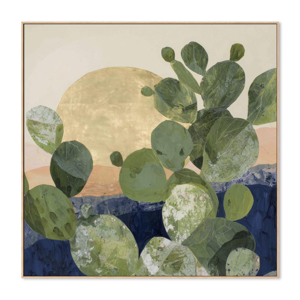 Prickly Pear at Golden Hour-by-Chromatic Storm Studio-wall-art-print-canvas-poster-framed-Gioia