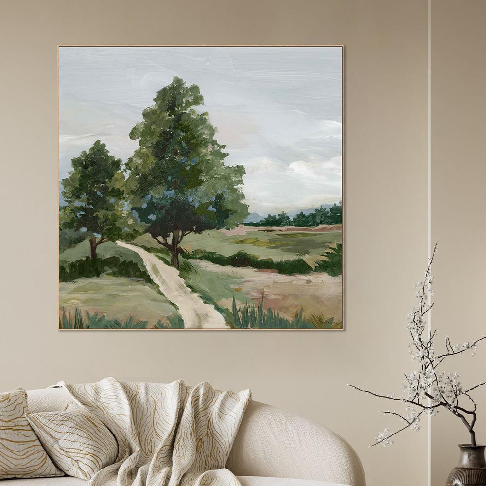 Quiet Path Through Open Fields-by-Lera-wall-art-print-canvas-poster-framed-Gioia