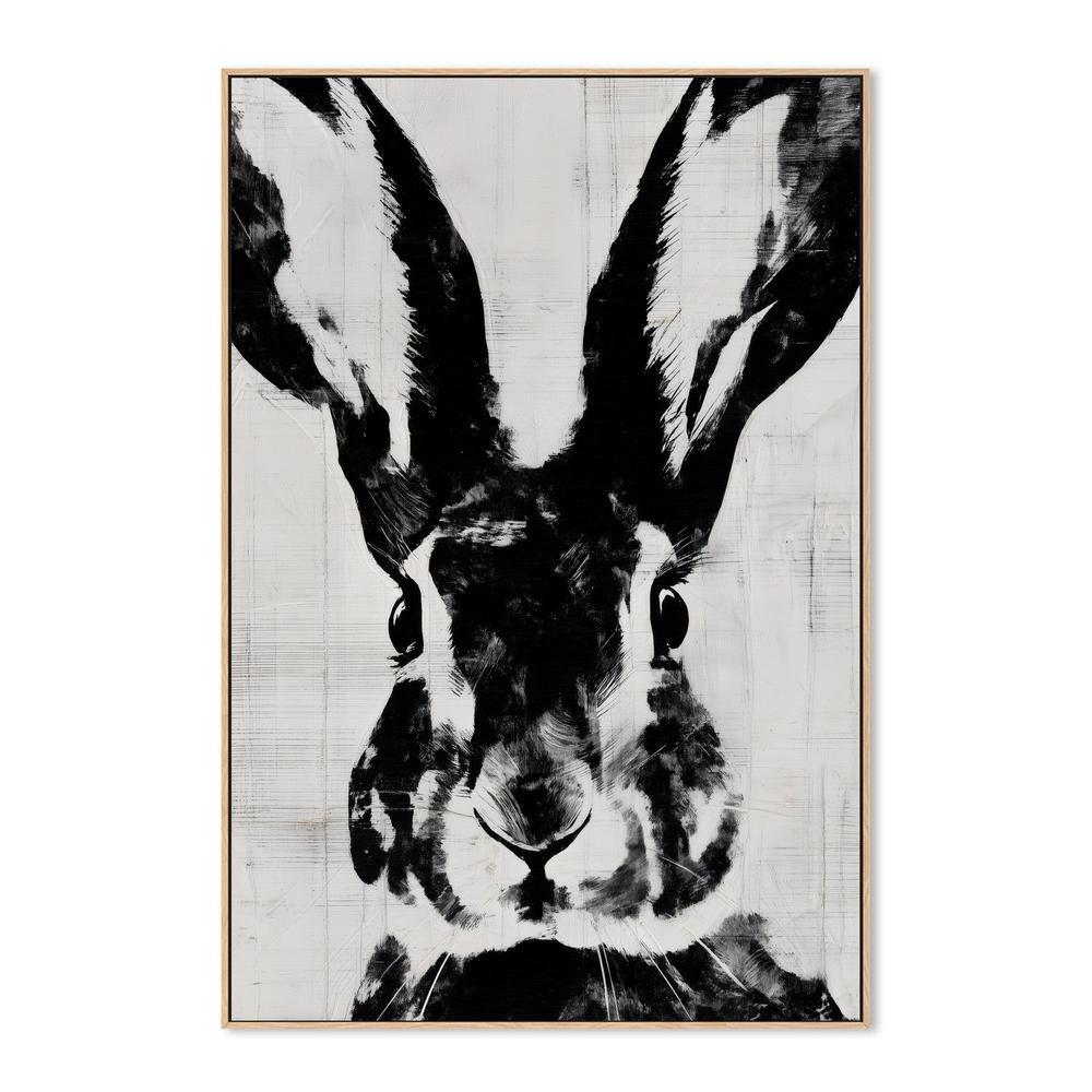 Rabbit Close Gaze-by-Chromatic Storm Studio-wall-art-print-canvas-poster-framed-Gioia