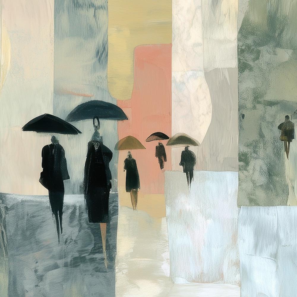 Rainy City Streets-by-Chromatic Storm Studio-wall-art-print-canvas-poster-framed-Gioia