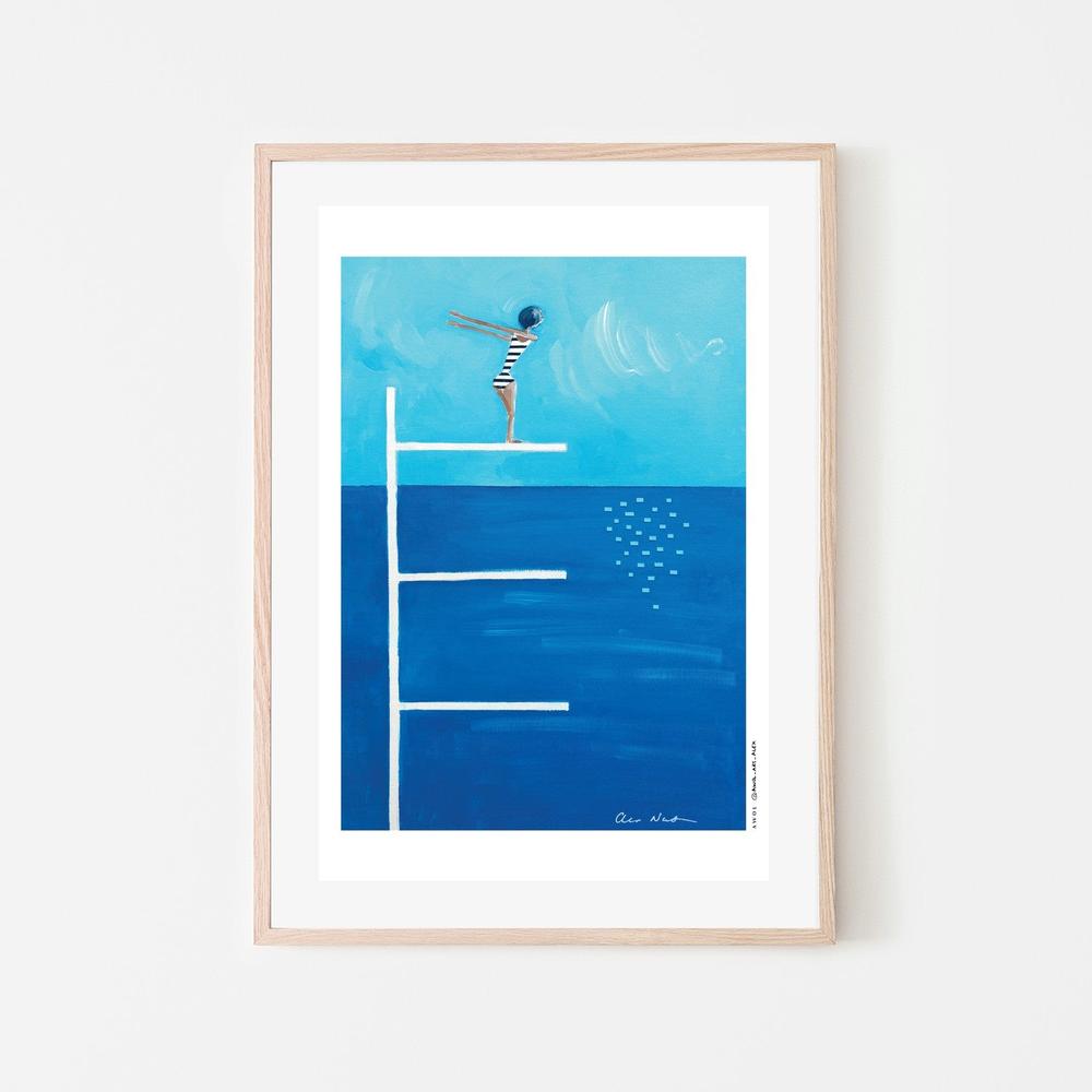 Ready to Dive-by-Alex Nereuta-wall-art-print-canvas-poster-framed-Gioia