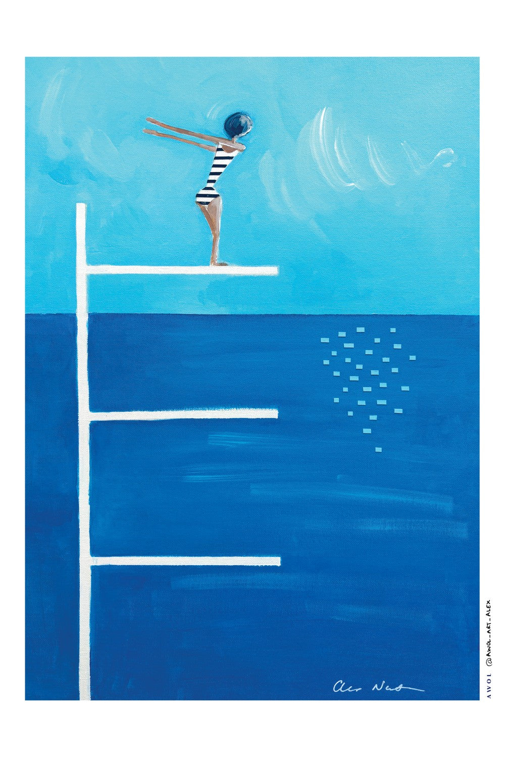 Ready to Dive-by-Alex Nereuta-wall-art-print-canvas-poster-framed-Gioia