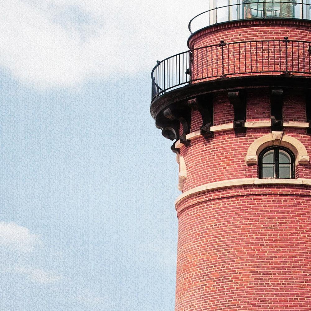 Red Lighthouse-by-Gal Pittel-wall-art-print-canvas-poster-framed-Gioia
