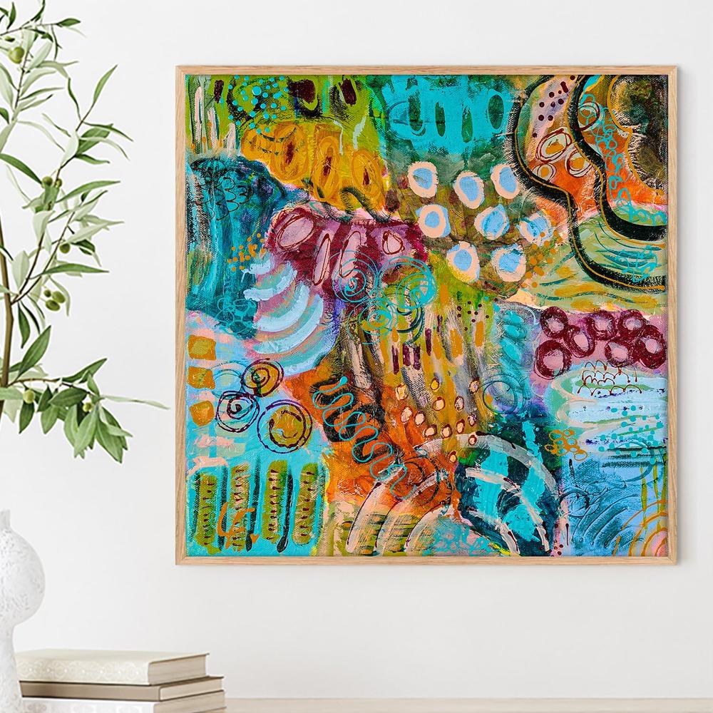 Reef Radiance-by-Lindy Farley-wall-art-print-canvas-poster-framed-Gioia
