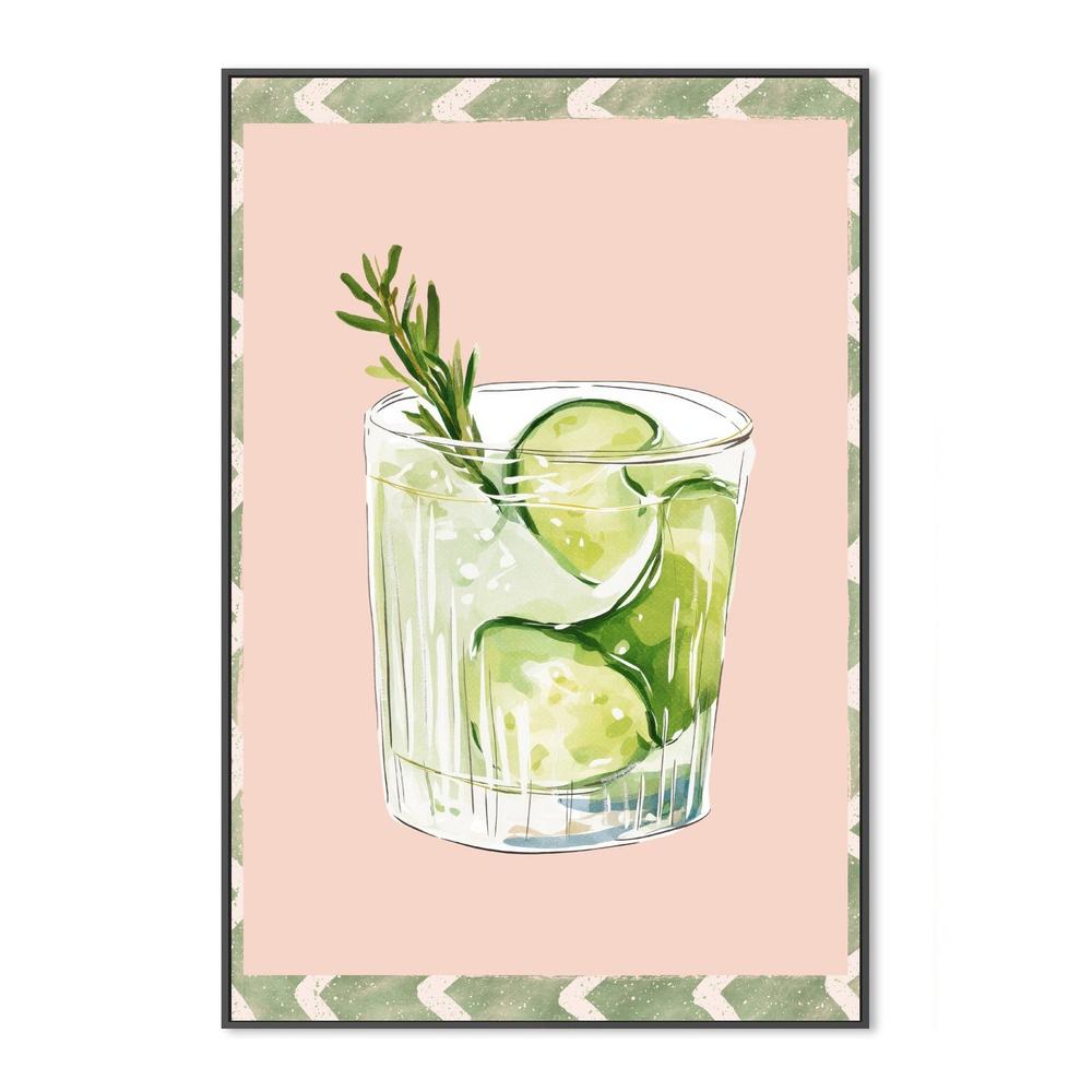 Refreshing Cucumber Rosemary-by-Stephanie Jeuffroy-wall-art-print-canvas-poster-framed-Gioia
