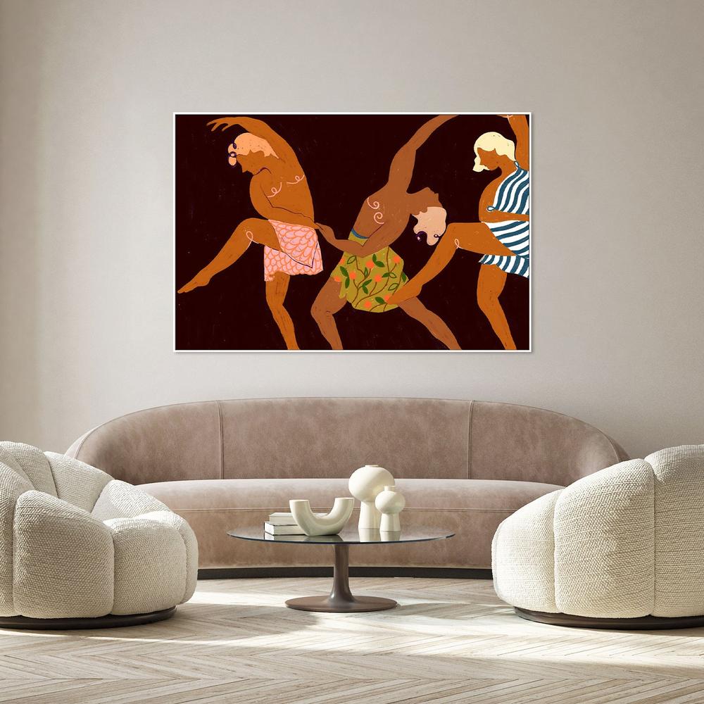 wall-art-print-canvas-poster-framed-Rhythmic Dancing Figures-9