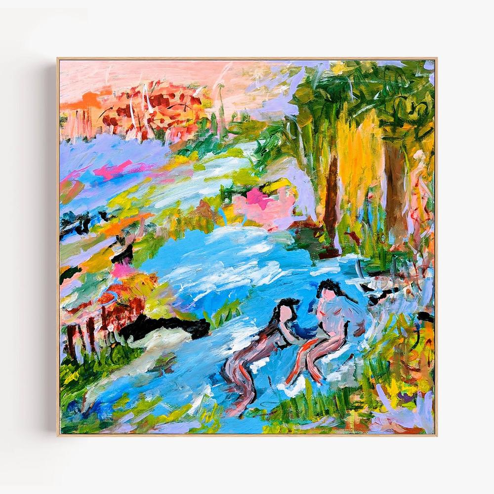 Riverside Rhapsody Fine Art Print-by-Alpana Rai-wall-art-print-canvas-poster-framed-Gioia