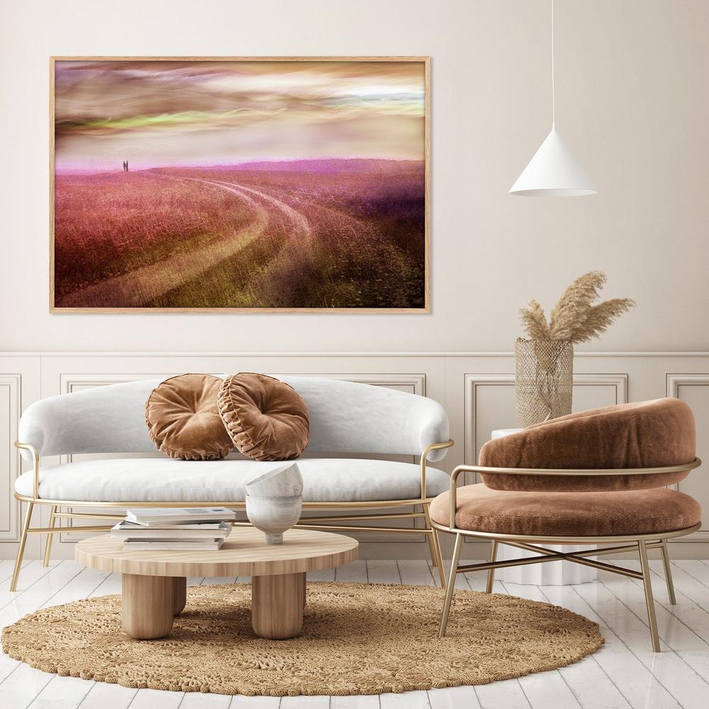 Romantic Field Path-by-Christina Sillen-wall-art-print-canvas-poster-framed-Gioia