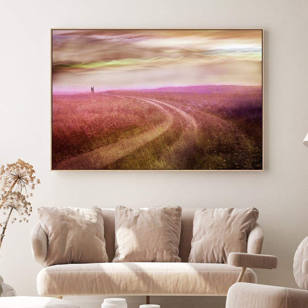 Romantic Field Path-by-Christina Sillen-wall-art-print-canvas-poster-framed-Gioia