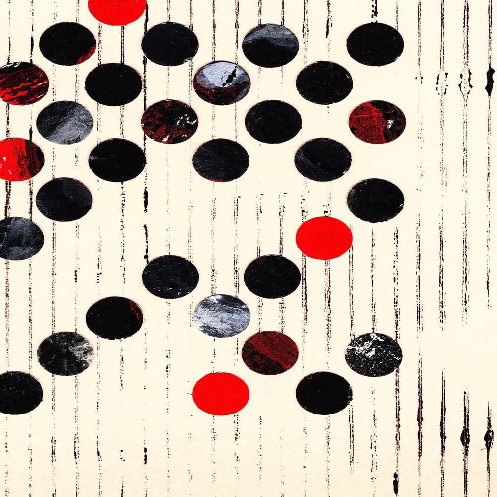 Scattered Circles Pattern-by-Petr Strnad-wall-art-print-canvas-poster-framed-Gioia
