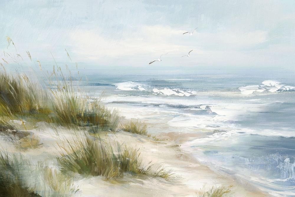 Seaside Escape, Style A-by-Nina Blue-wall-art-print-canvas-poster-framed-Gioia