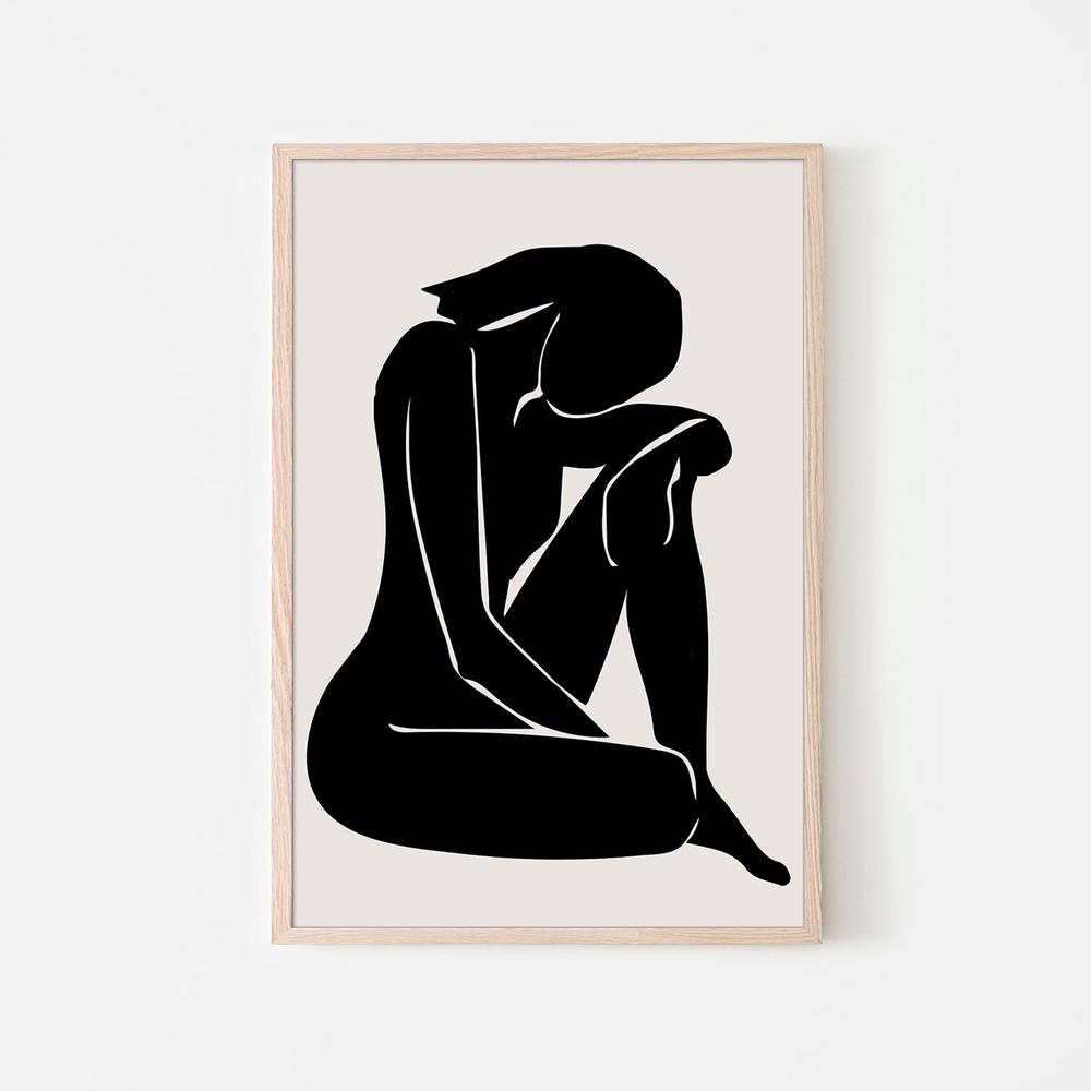 Seated Contemplation-by-jay stanley-wall-art-print-canvas-poster-framed-Gioia