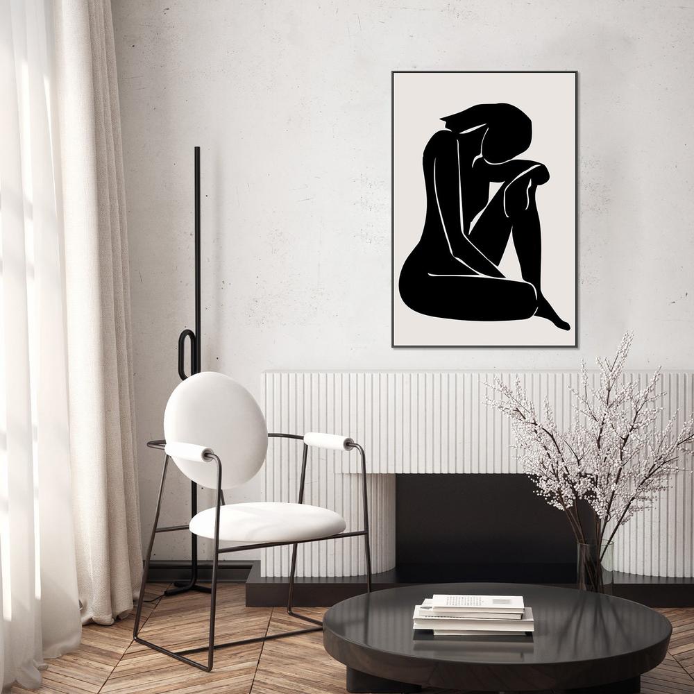 Seated Contemplation-by-jay stanley-wall-art-print-canvas-poster-framed-Gioia