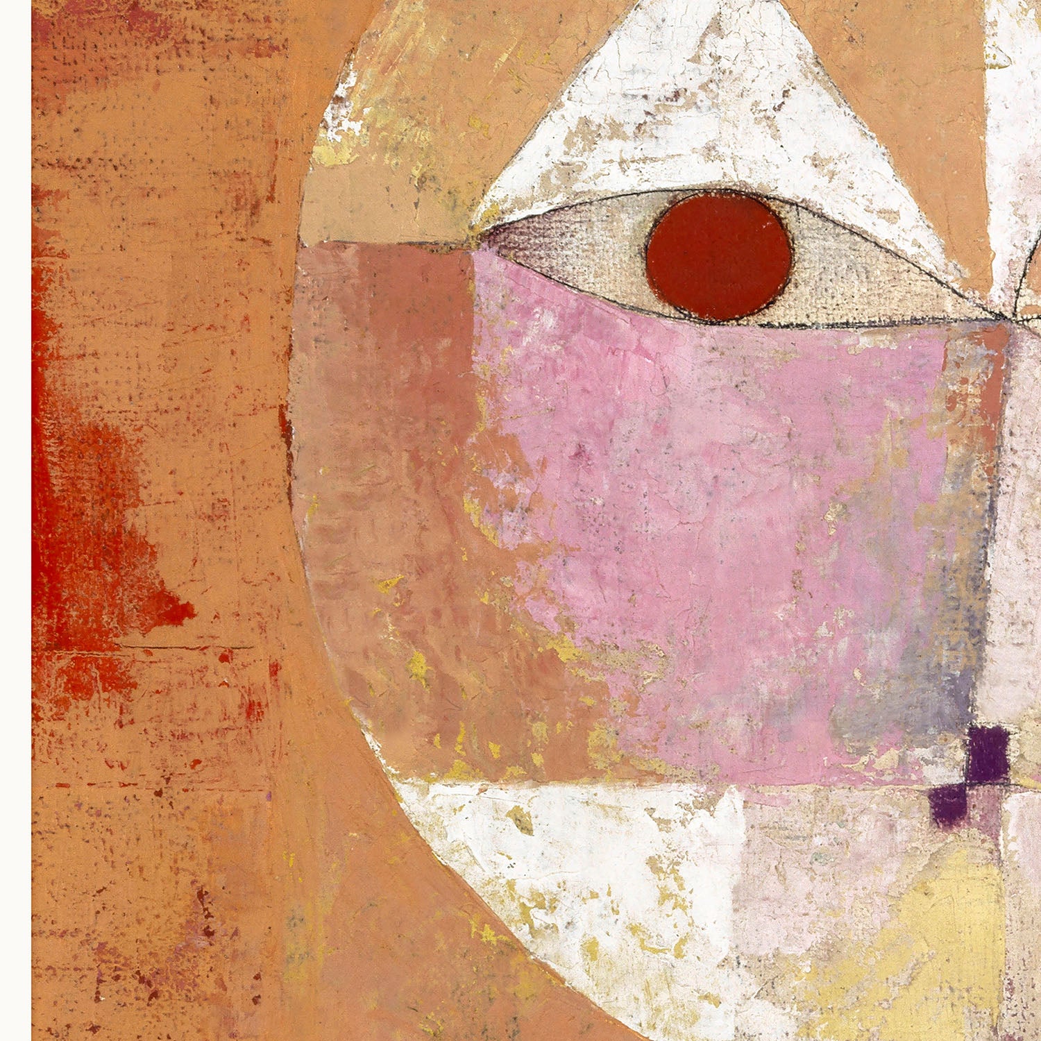 Senecio Baldgreis 1922-by-Paul Klee-wall-art-print-canvas-poster-framed-Gioia