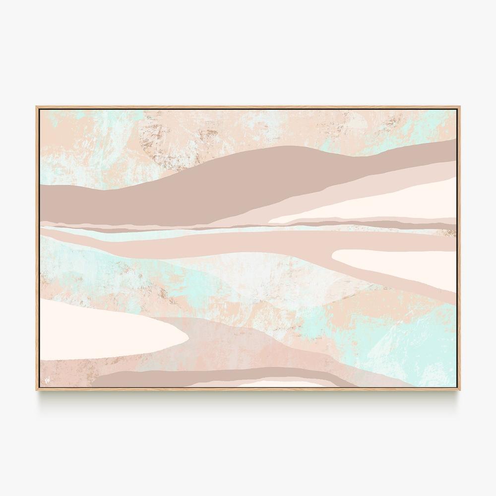 Shoreline-by-Carrie Welsh-wall-art-print-canvas-poster-framed-Gioia