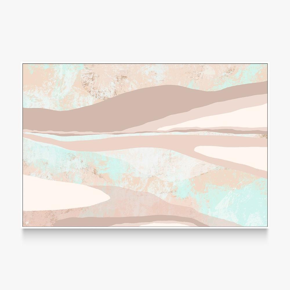 Shoreline-by-Carrie Welsh-wall-art-print-canvas-poster-framed-Gioia