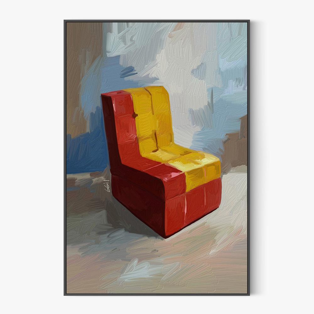 SILLA COLOR-by-Giovanna Gil Alves-wall-art-print-canvas-poster-framed-Gioia