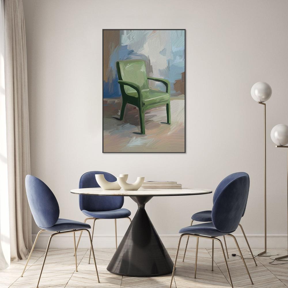SILLA VERDE-by-Giovanna Gil Alves-wall-art-print-canvas-poster-framed-Gioia