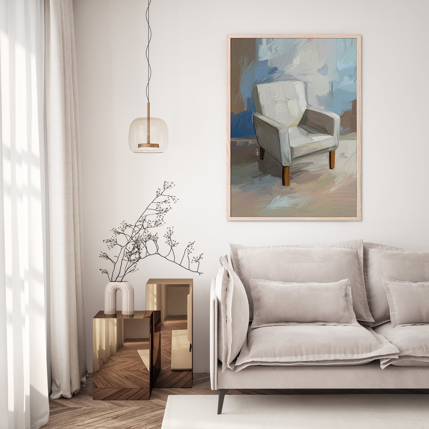 SILLON-by-Giovanna Gil Alves-wall-art-print-canvas-poster-framed-Gioia