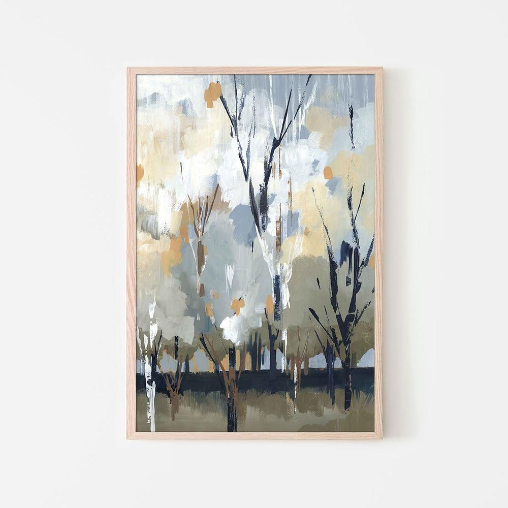 Silversong Birch, Style A-by-Lera-wall-art-print-canvas-poster-framed-Gioia