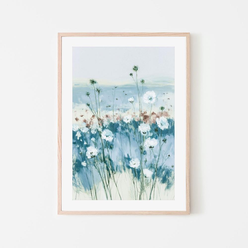 Slow Wildflower Field Study-by-Chromatic Storm Studio-wall-art-print-canvas-poster-framed-Gioia
