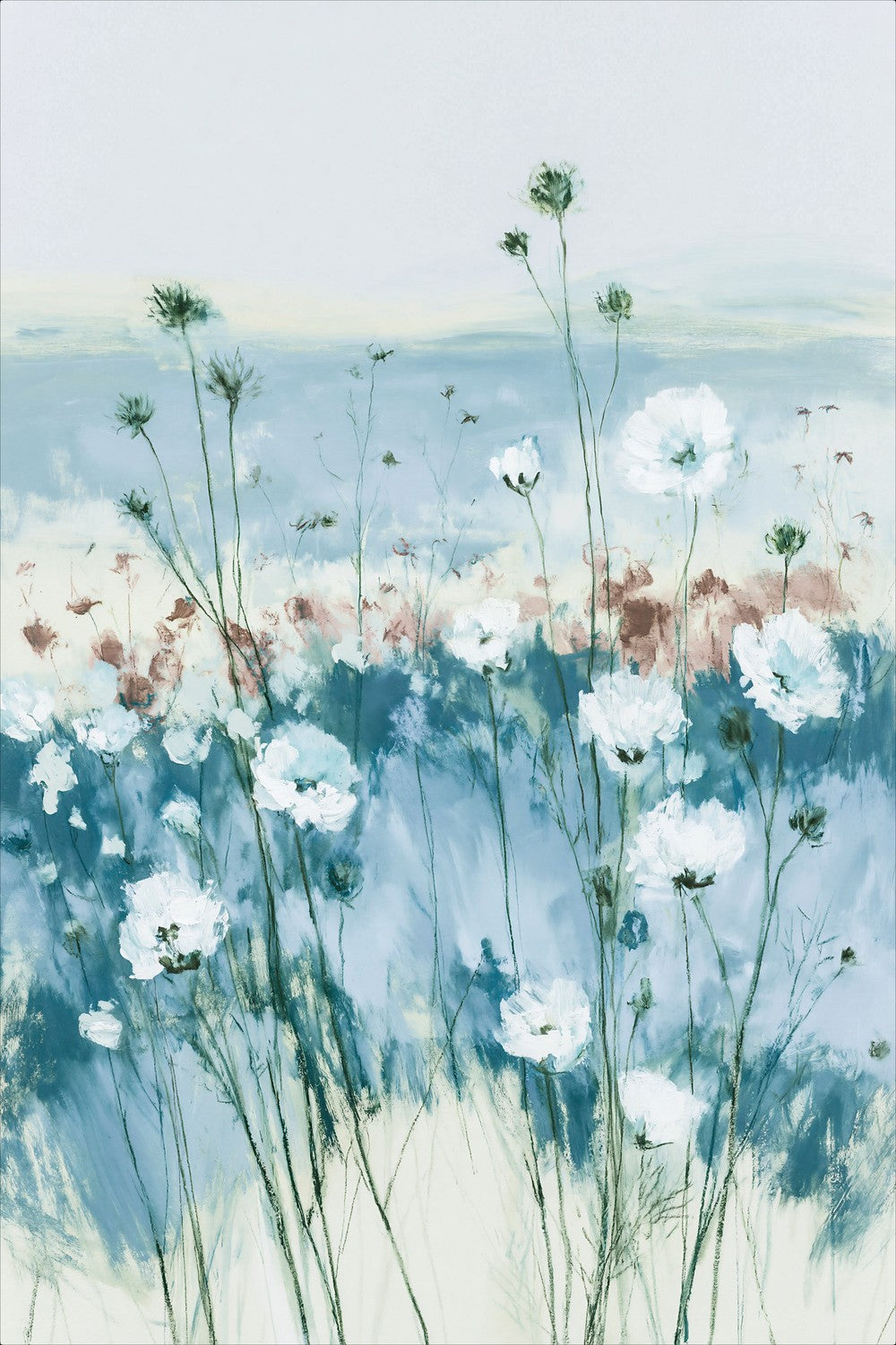 Slow Wildflower Field Study-by-Chromatic Storm Studio-wall-art-print-canvas-poster-framed-Gioia