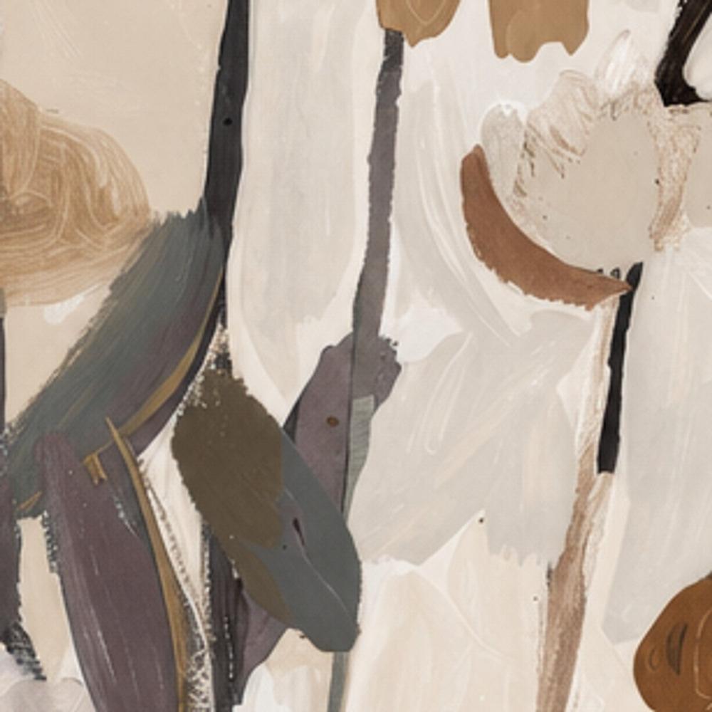 Soft Abstract Blooms With Stems, Neutral Color-by-Stephanie Jeuffroy-wall-art-print-canvas-poster-framed-Gioia
