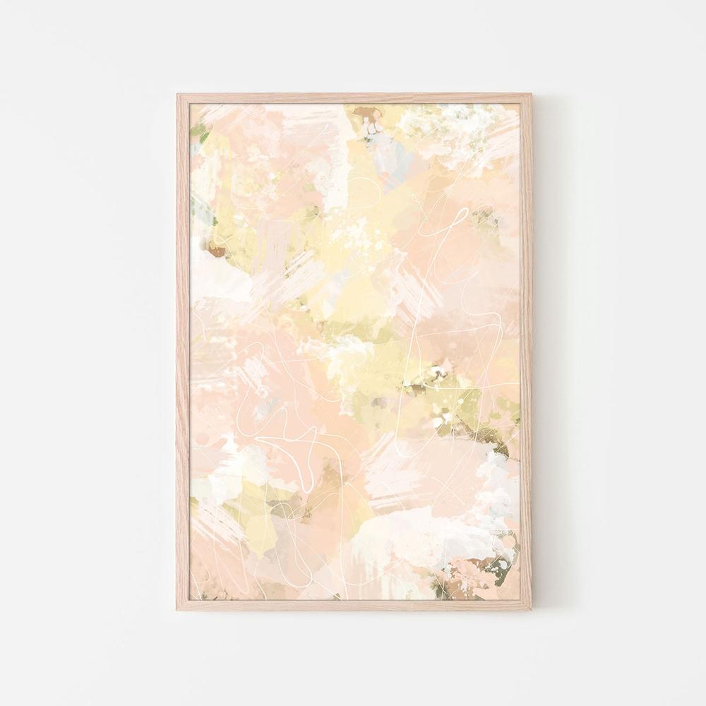 wall-art-print-canvas-poster-framed-Soft Abstract Brushstrokes-6