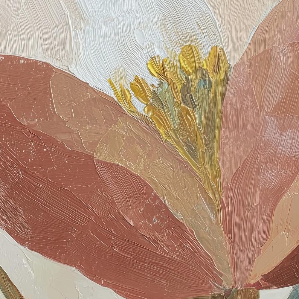 Soft Bloom in Textured Strokes-by-Chromatic Storm Studio-wall-art-print-canvas-poster-framed-Gioia