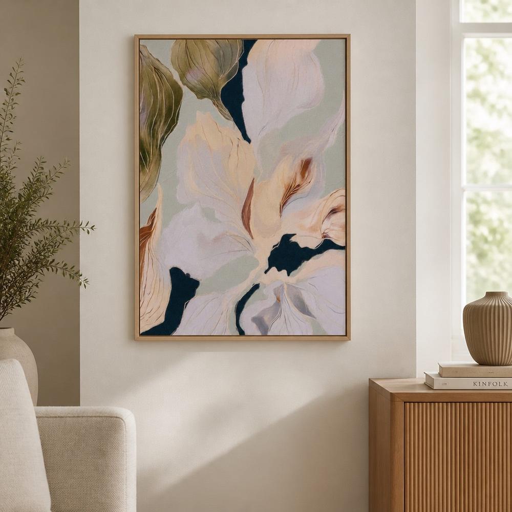 Soft Botanical Flow-by-Alma-wall-art-print-canvas-poster-framed-Gioia