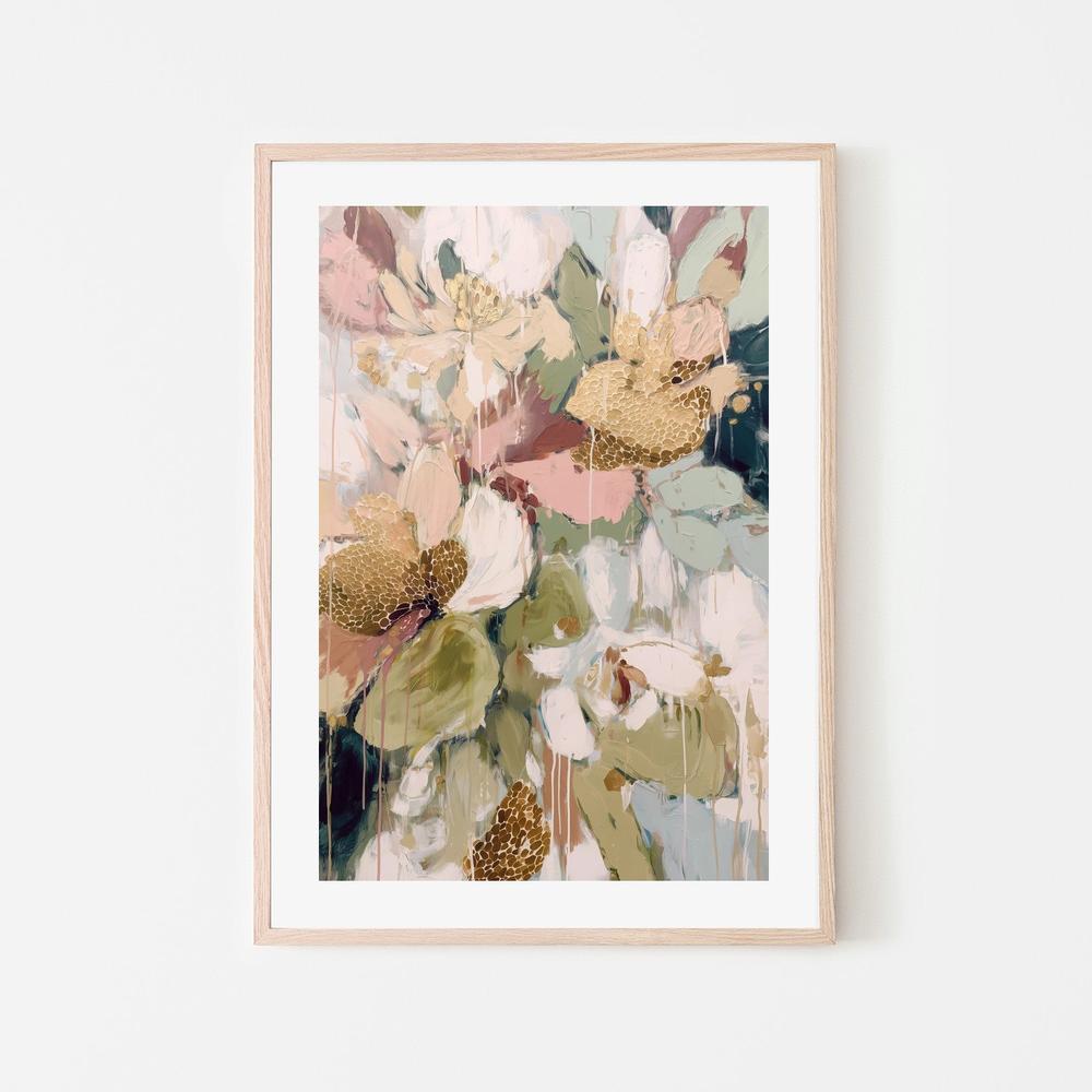 Soft Floral Abstraction-by-Stephanie Jeuffroy-wall-art-print-canvas-poster-framed-Gioia