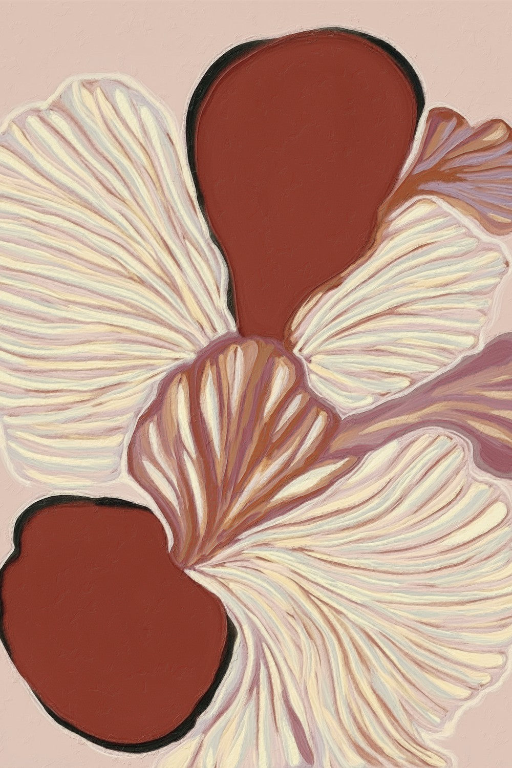 Soft Organic Shapes-by-Alma-wall-art-print-canvas-poster-framed-Gioia