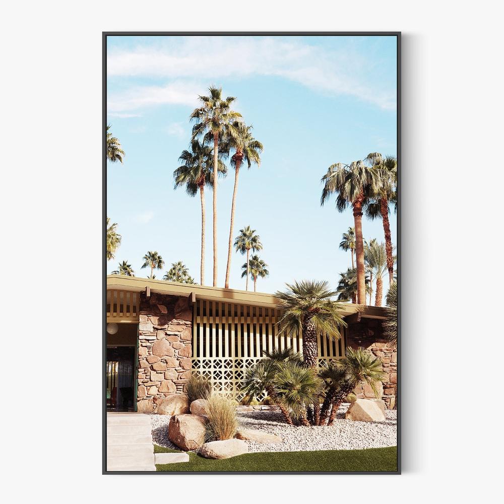 Summer Day At Palm Springs-by-Gal Pittel-wall-art-print-canvas-poster-framed-Gioia