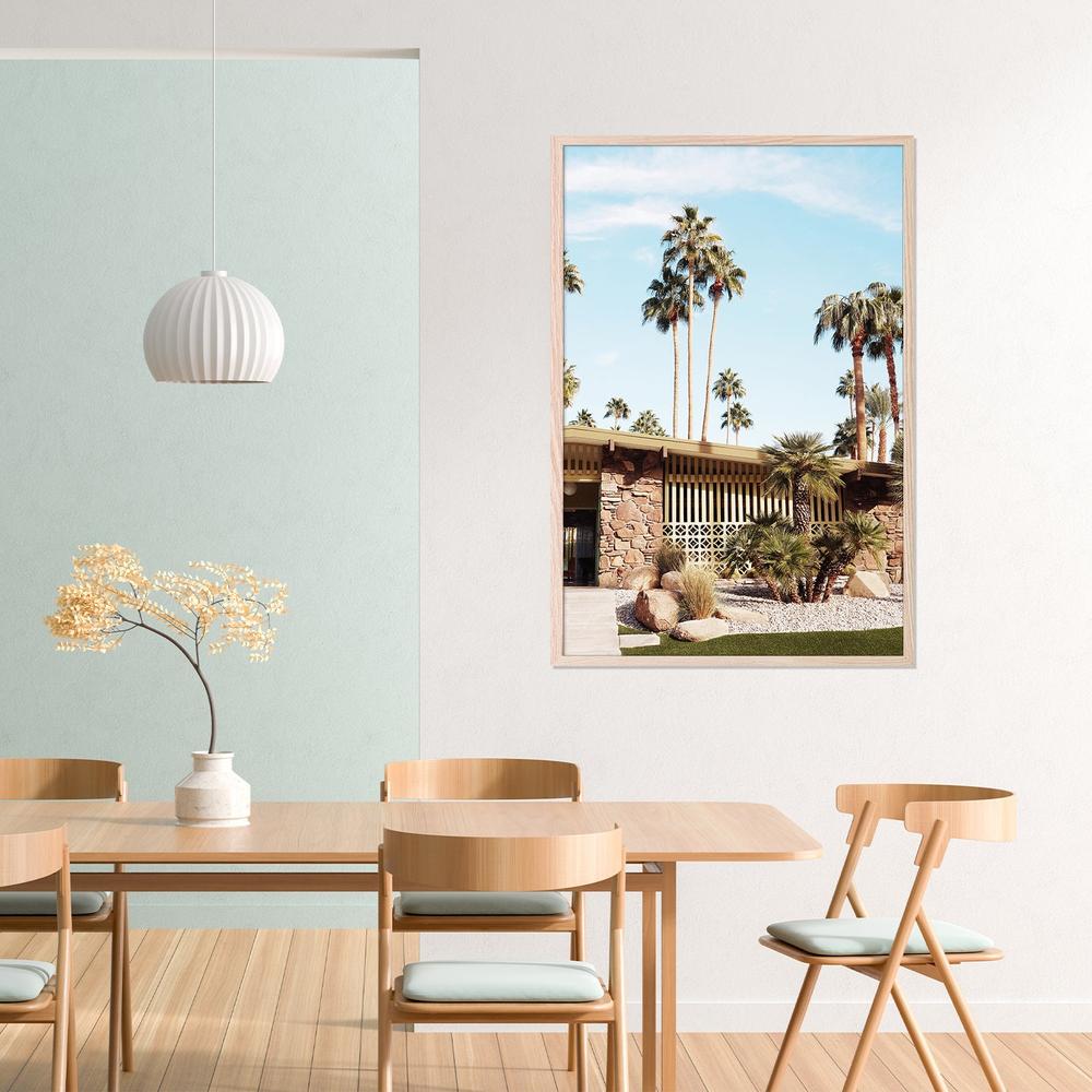 Summer Day At Palm Springs-by-Gal Pittel-wall-art-print-canvas-poster-framed-Gioia
