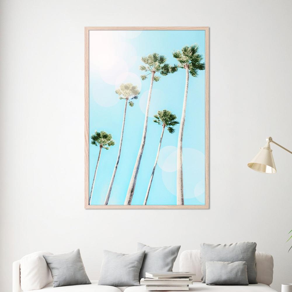 Summer Palms-by-Gal Pittel-wall-art-print-canvas-poster-framed-Gioia