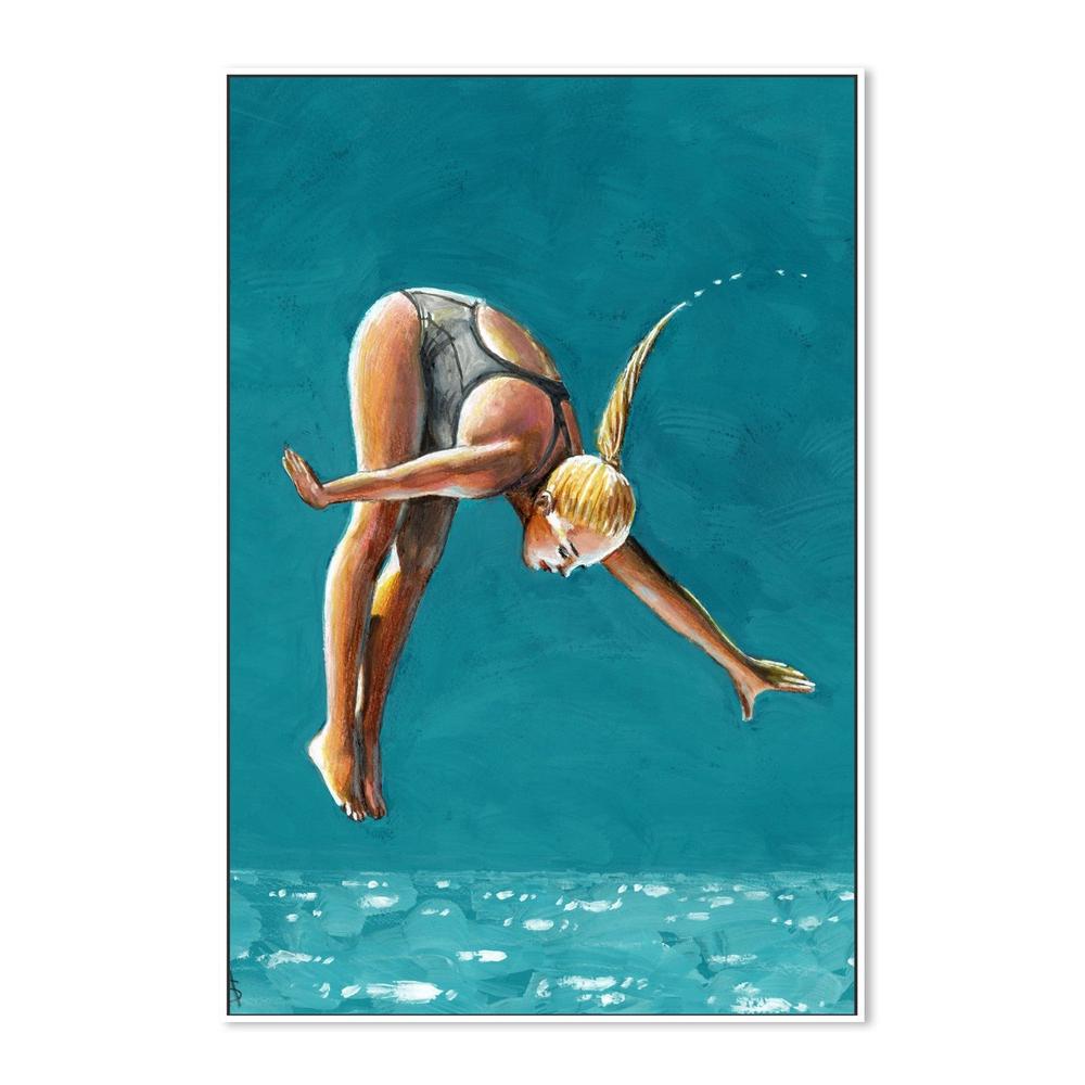 Sunlight Diver-by-Sarah Morrissette-wall-art-print-canvas-poster-framed-Gioia
