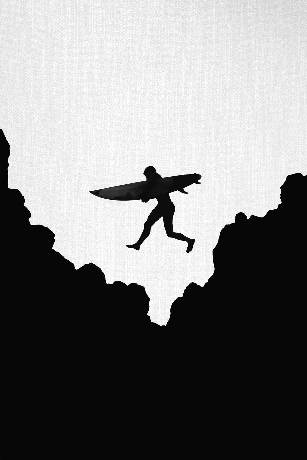 Surf Jump-by-Gal Pittel-wall-art-print-canvas-poster-framed-Gioia