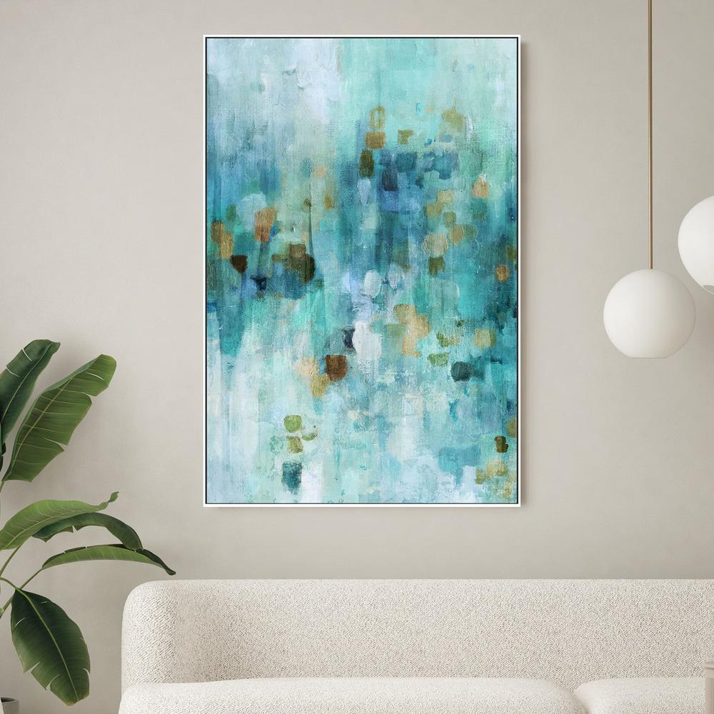 Teal Dreams, Style A-by-Nina Blue-wall-art-print-canvas-poster-framed-Gioia