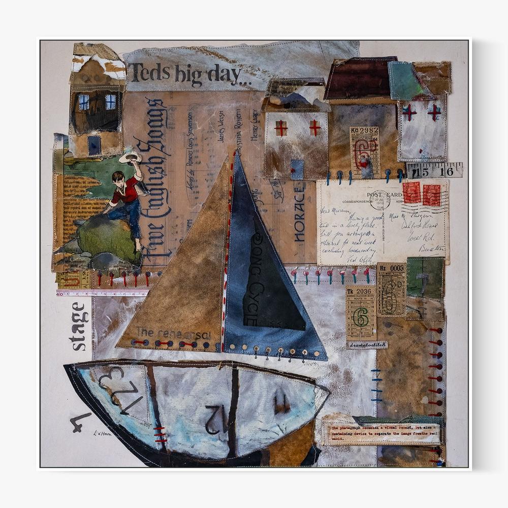 Teds Bid Day, Style A-by-Louise O'Hara-wall-art-print-canvas-poster-framed-Gioia