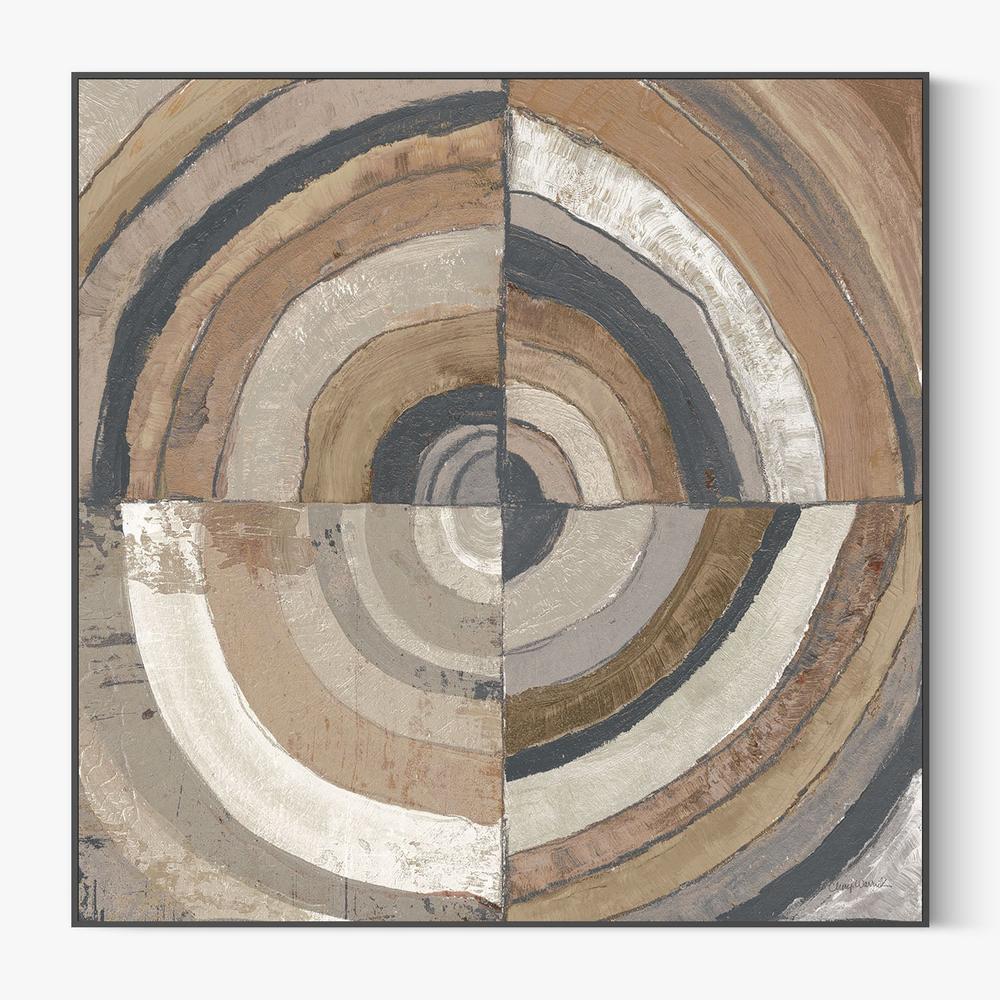 The Center, Style A, Abstract Crop Dark-by-Cheryl Warrick-wall-art-print-canvas-poster-framed-Gioia