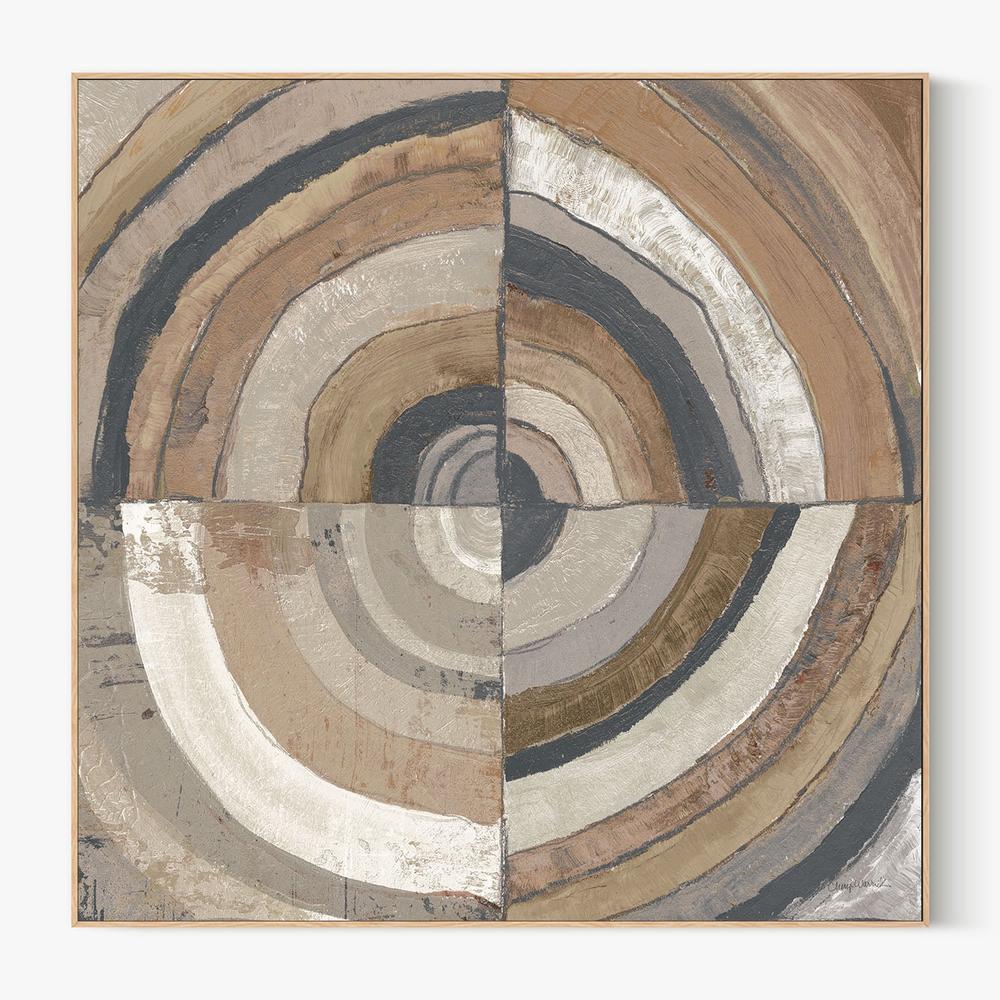 The Center, Style A, Abstract Crop Dark-by-Cheryl Warrick-wall-art-print-canvas-poster-framed-Gioia