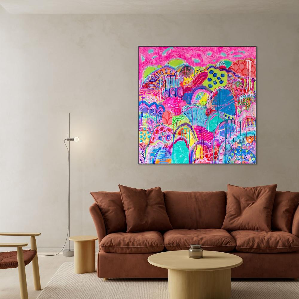 The Joy Parade-by-Lindy Farley-wall-art-print-canvas-poster-framed-Gioia